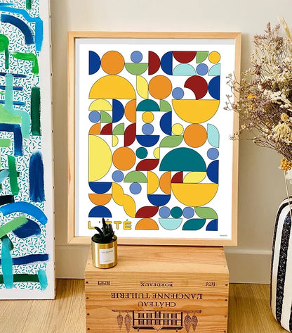 affiche L'été - Augustin