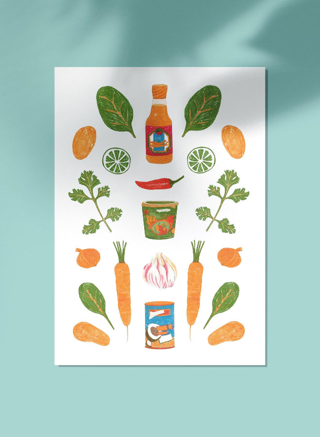 affiche curry lucie leforestier