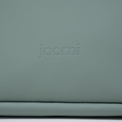 logo joomi sacoche verte