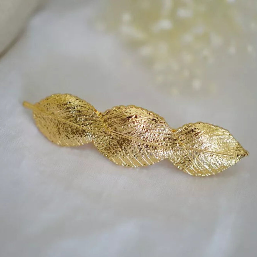 barrette Hazel dorée bohomane