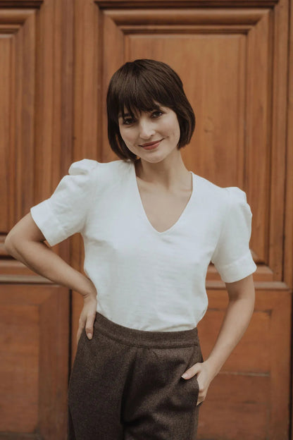 blouse praha blanche sevenlie