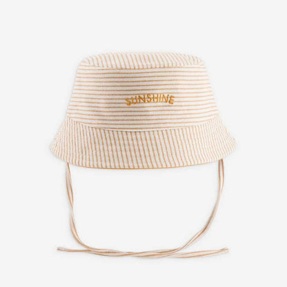 bob enfant sunshine rayé beige chamaye 