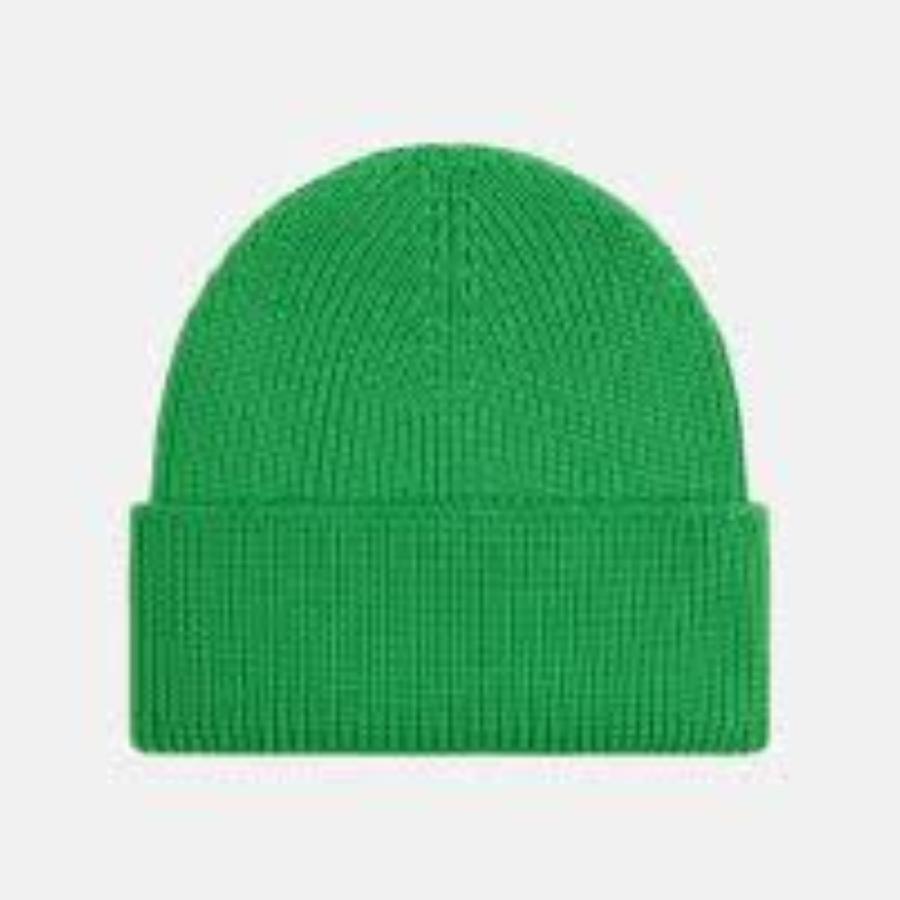bonnet 100 laine merinos vert
