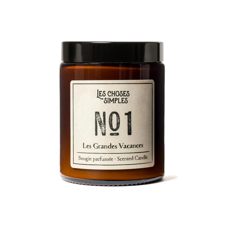 Bougie naturelle en cire de soja fabriquée en france