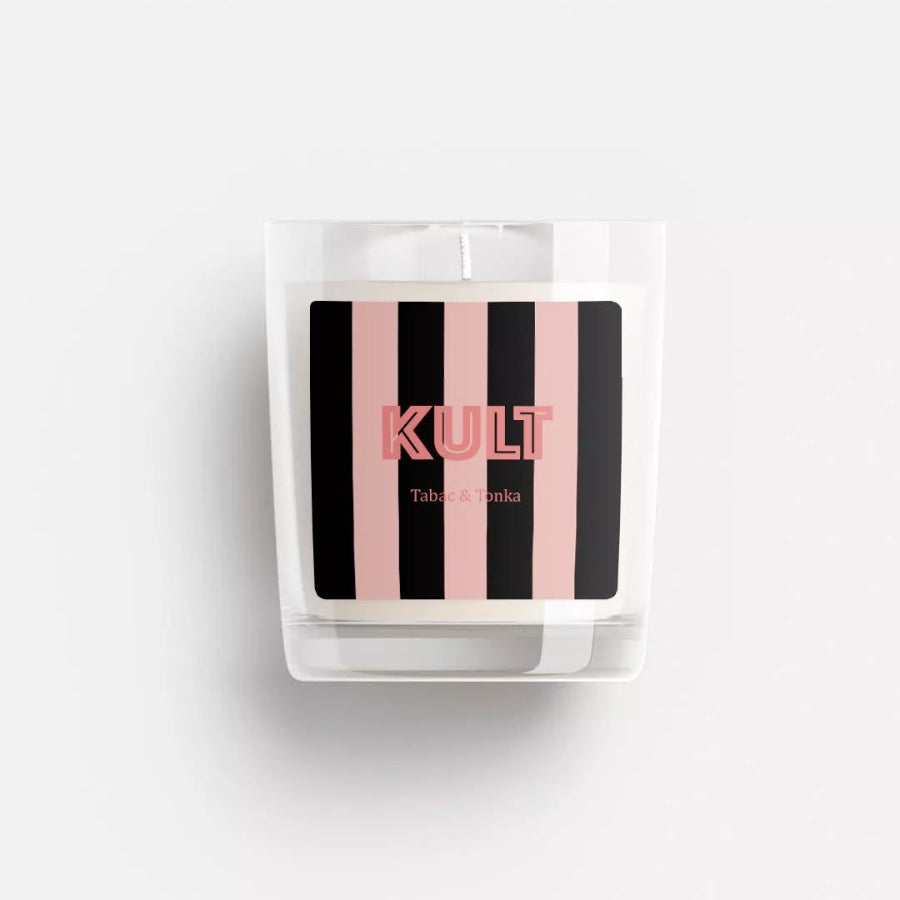 bougie kult thé noir et tabac