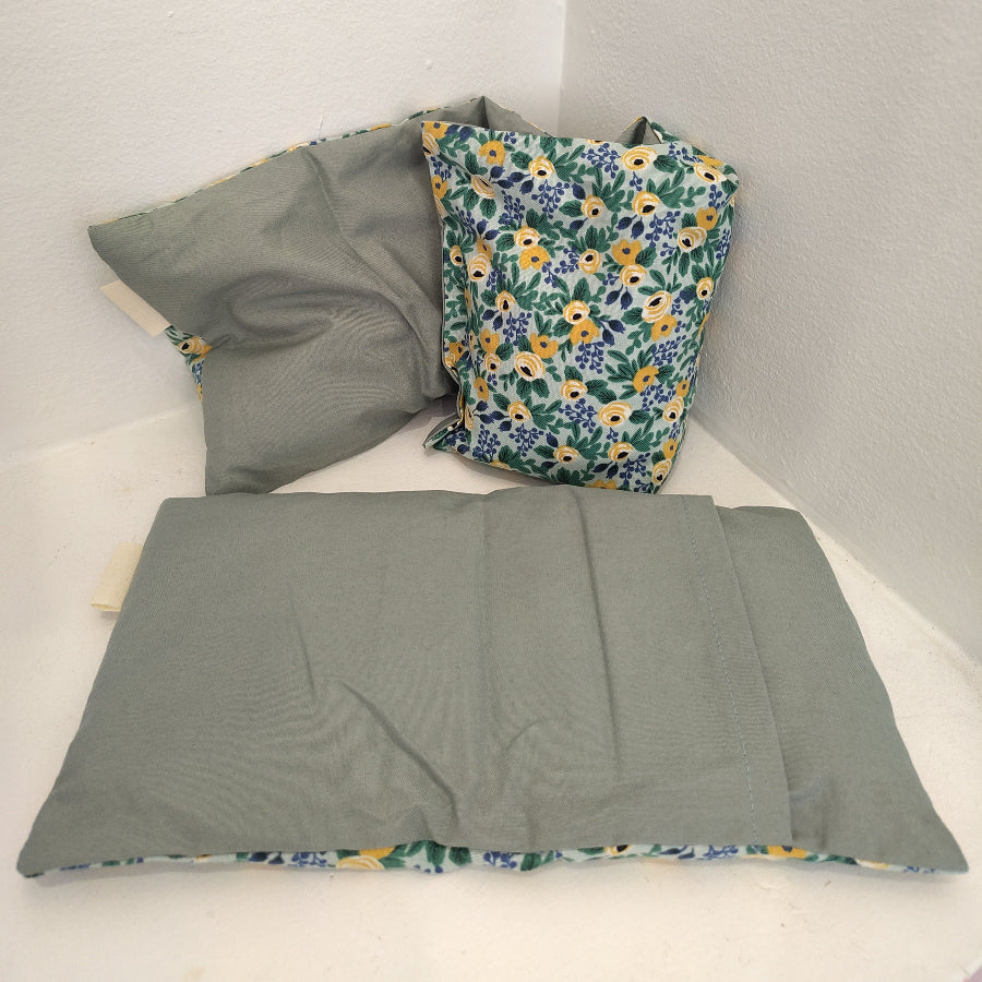 bouillotte ouverte couleur sauge