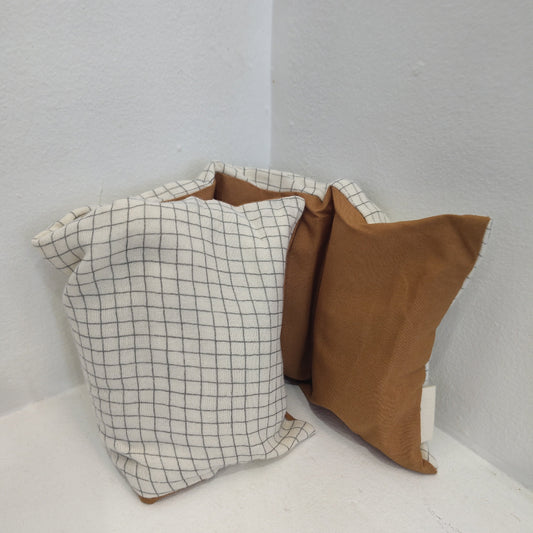 bouillotte sèche carreaux camel