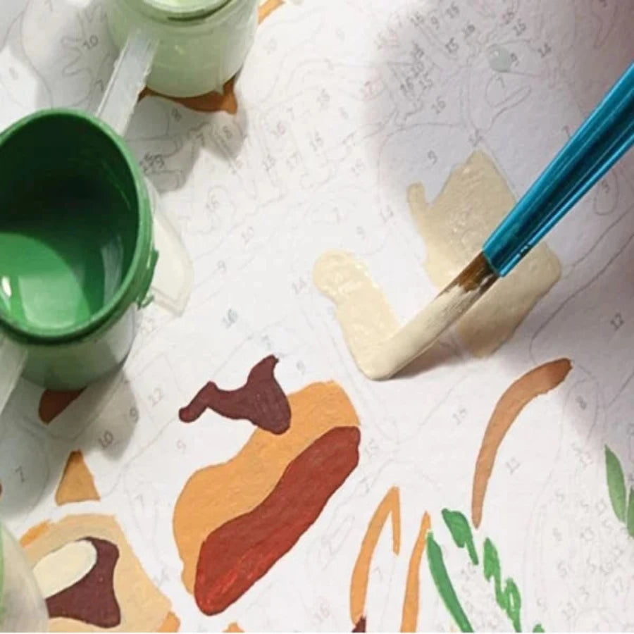 coffret de peinture au numéro