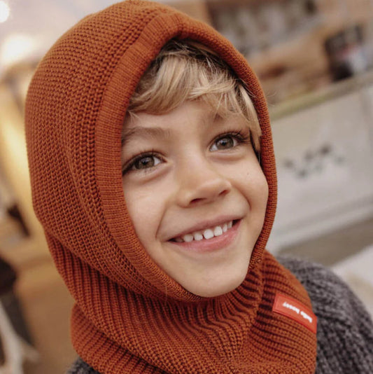 cagoule pour enfant hello hossy couleur nut