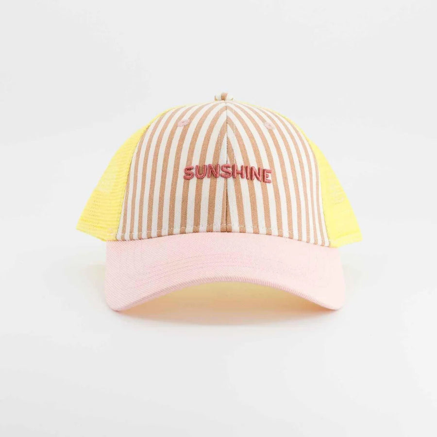 casquette chamaye adulte mixte sunshine rayée