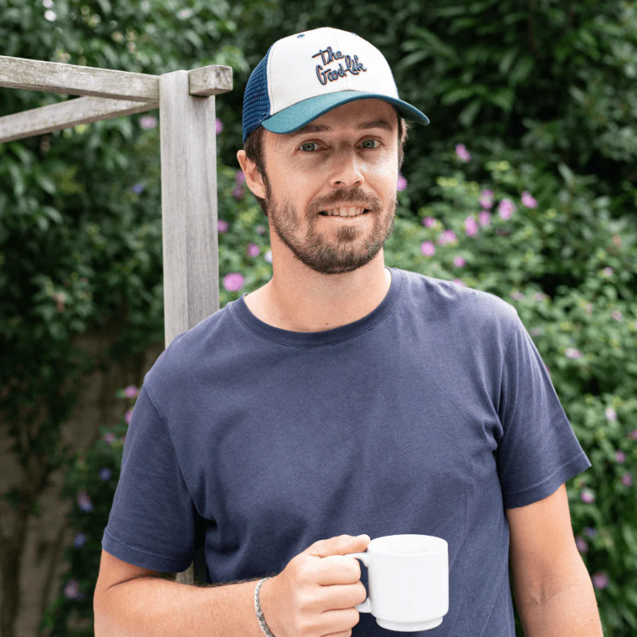 casquette adulte mixte chamaye bleue the good life