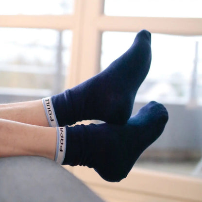 chaussette homme en coton papa poule