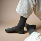 chaussettes coton kaki klue