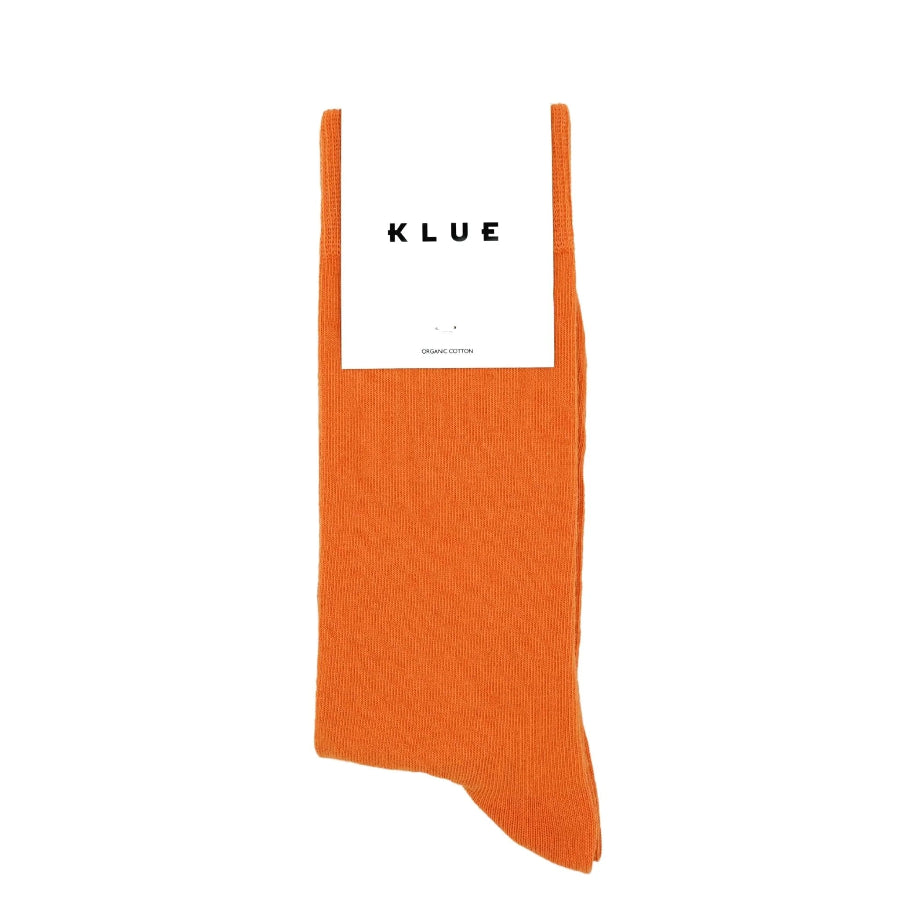 chaussettes coton klue oranges