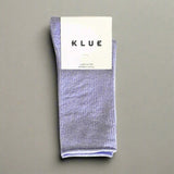 chaussettes pailletées lilas