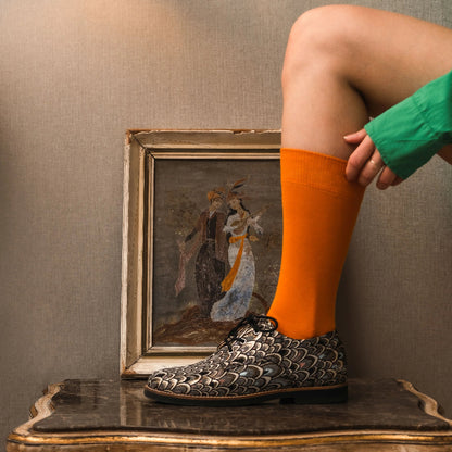 chaussettes orange klue