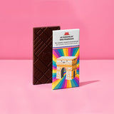 tablette chocolat noir amandes caramel et sel