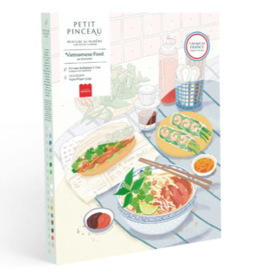 peinture au numéro Vietnamese food