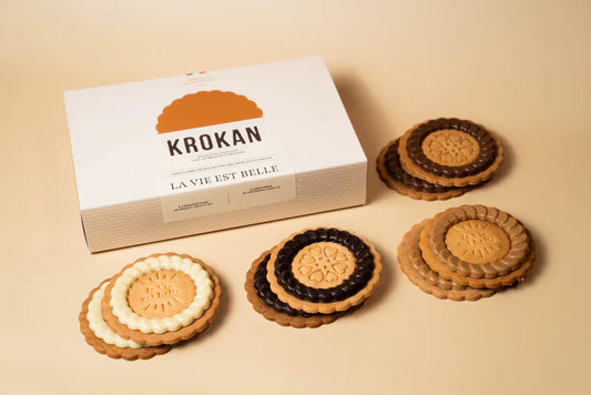 coffret 8 biscuits au chocolat célébrer 