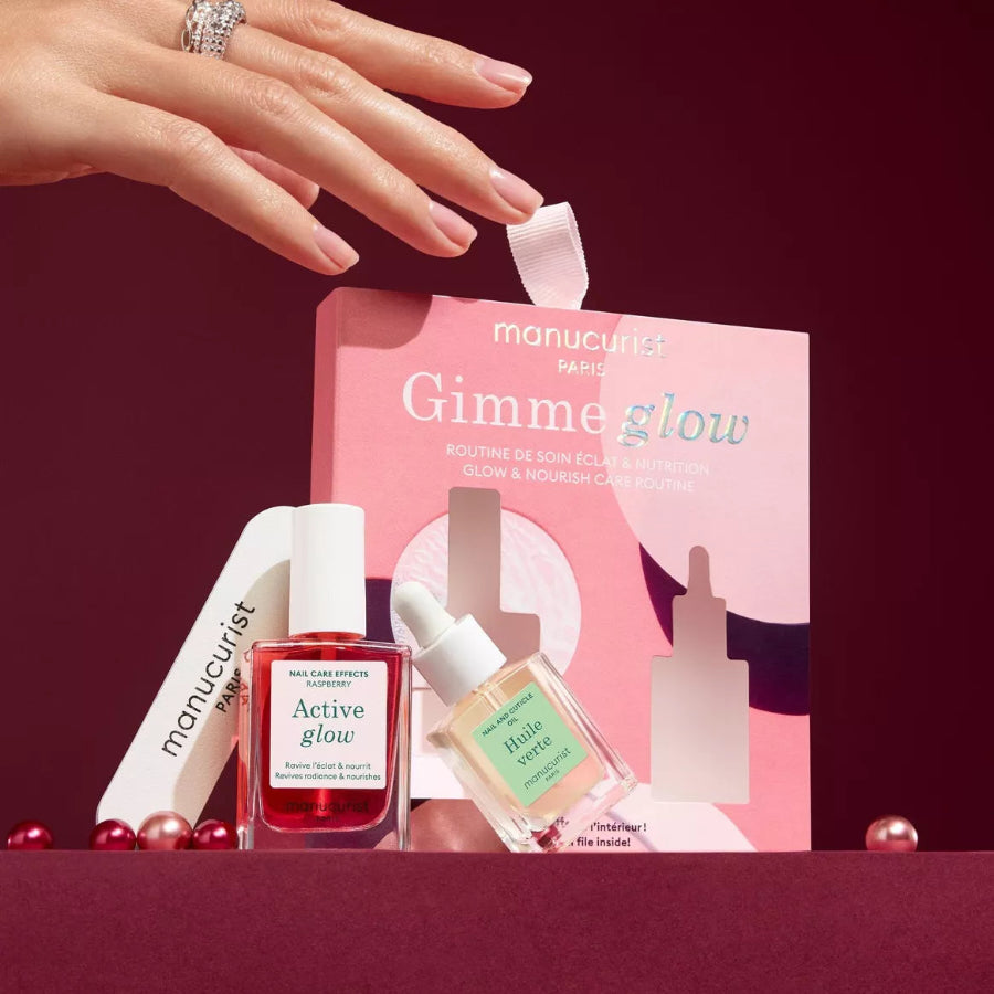 coffret glow manucurist