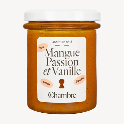 confiture artisanale paris mangue passion vanille
