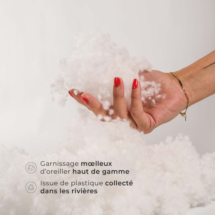Coussin cervical · SALVADOR Queenstown en plastique recylcé