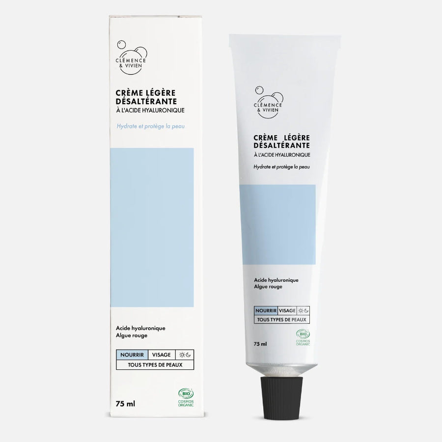 crème visage à l'acide hyaluronique