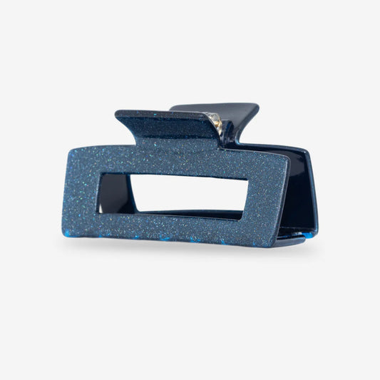 pince à cheveux sasstie crush milky way bleue pailletée