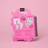 contenu du livre de coloriage et stickers lily omy