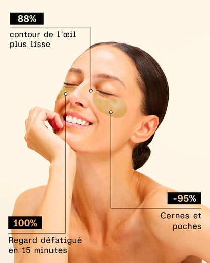 efficacité des patch hydrogel anti cernes aloe paris