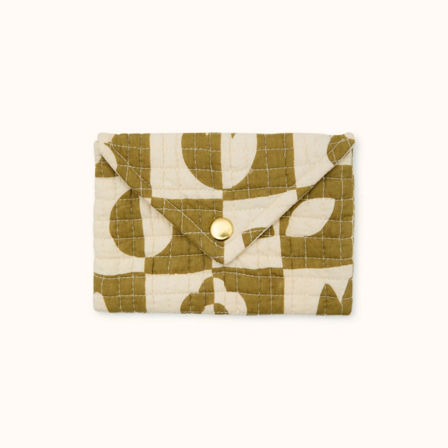 pochette enveloppe apaches damier tobacco