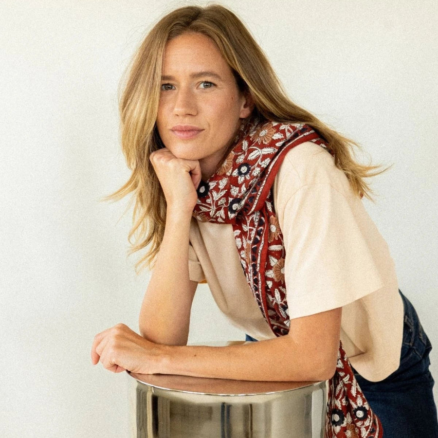 foulard apaches coeur fire porté