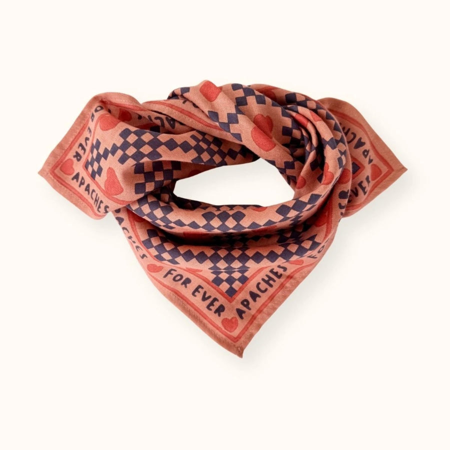 foulard apaches amor rust