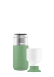 gourde avec gobelet dopper verte