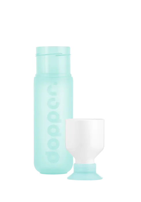 gourde gobelet intégré polar blue dopper