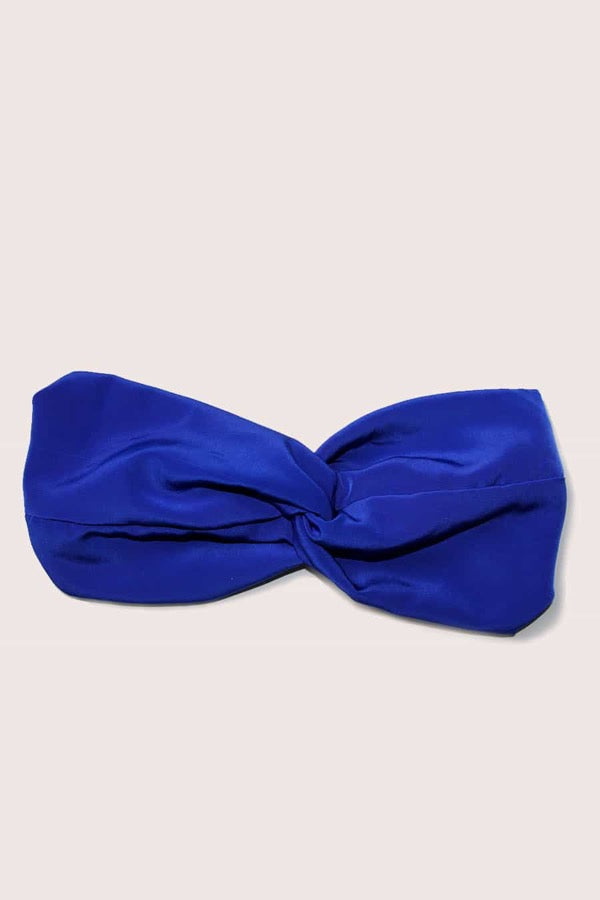 headband Bleu électrique. Marque Laure Derrey