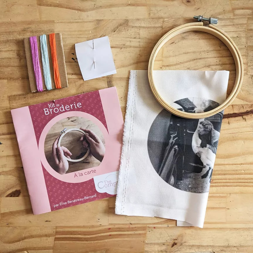 kit de broderie - Je suis libre