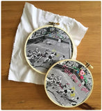 kit de broderie - Fight like a girl