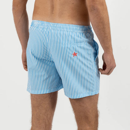 Short de bain - L'Etoilé rayé vue de dos