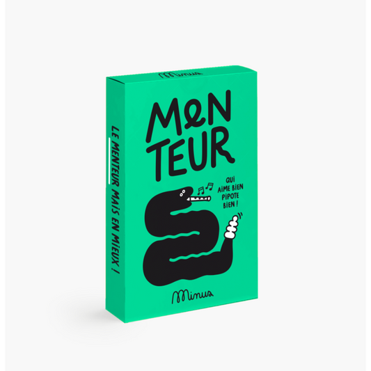 jeu de carte menteur minus