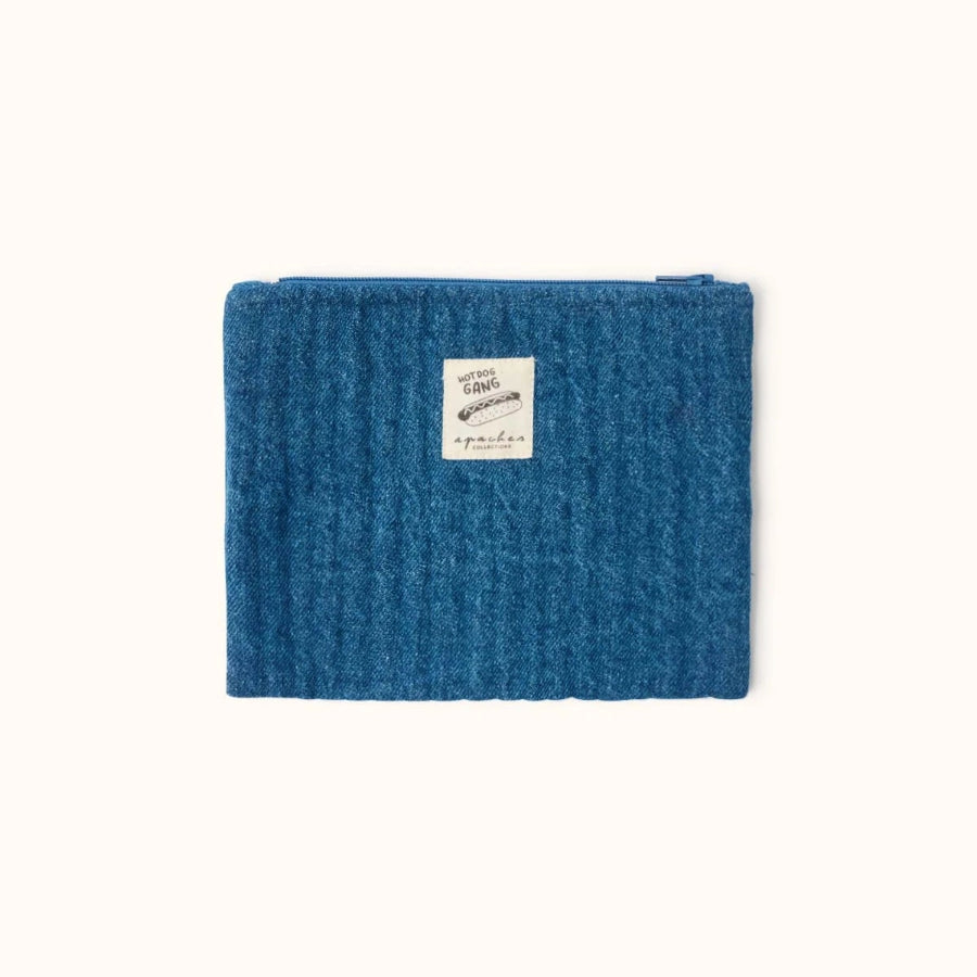 mini pochette mana apaches denim