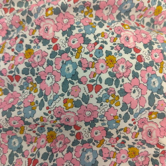 bouillotte rose motif fleuri