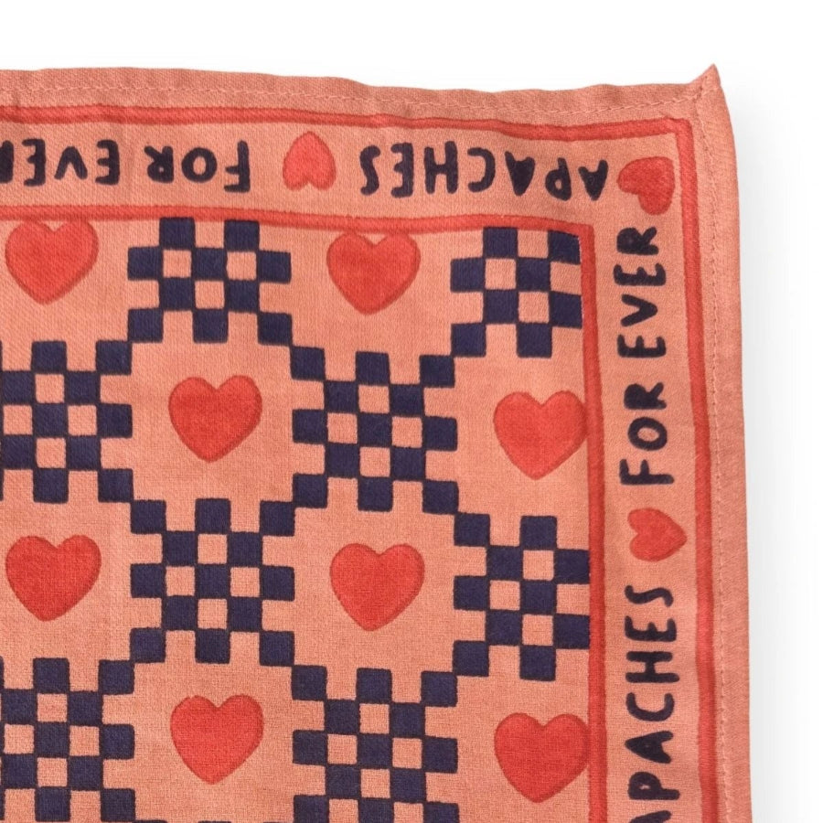 motif foulard apaches amor rust