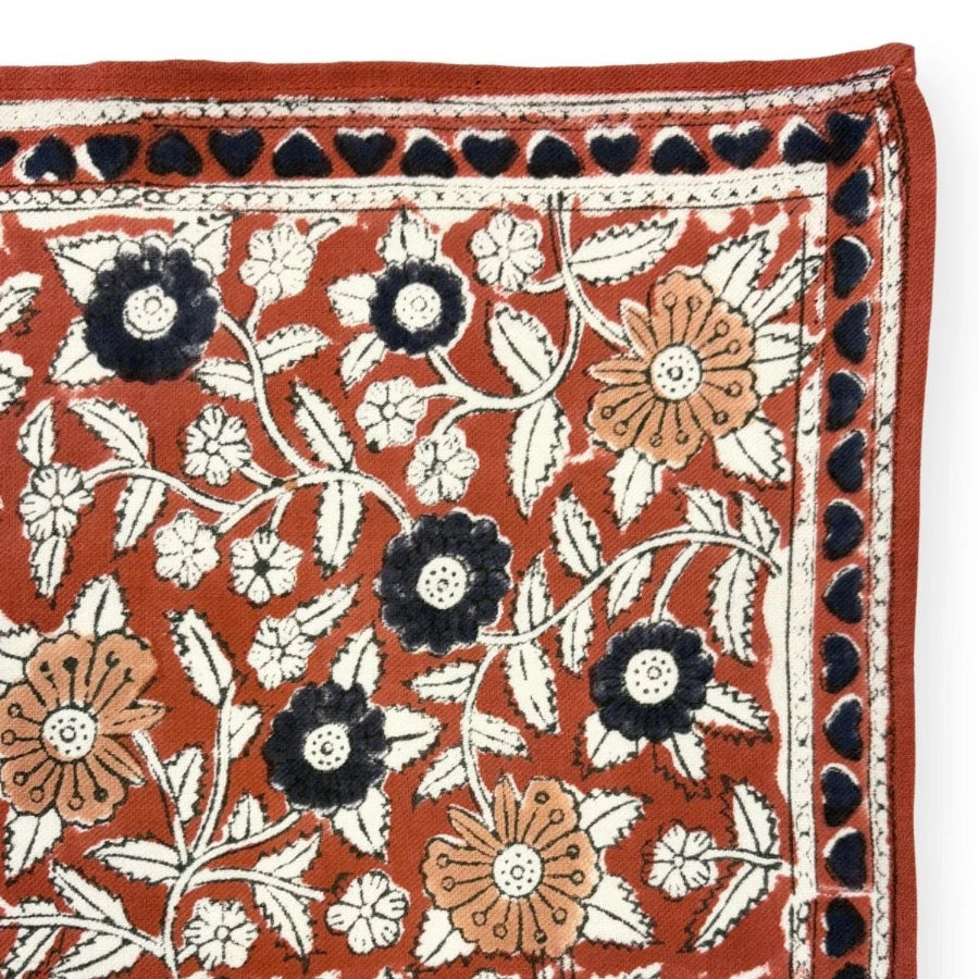 motif foulard apaches coeur fire