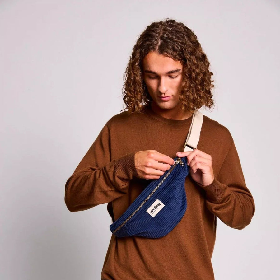 banane hindbag olivia velours marine