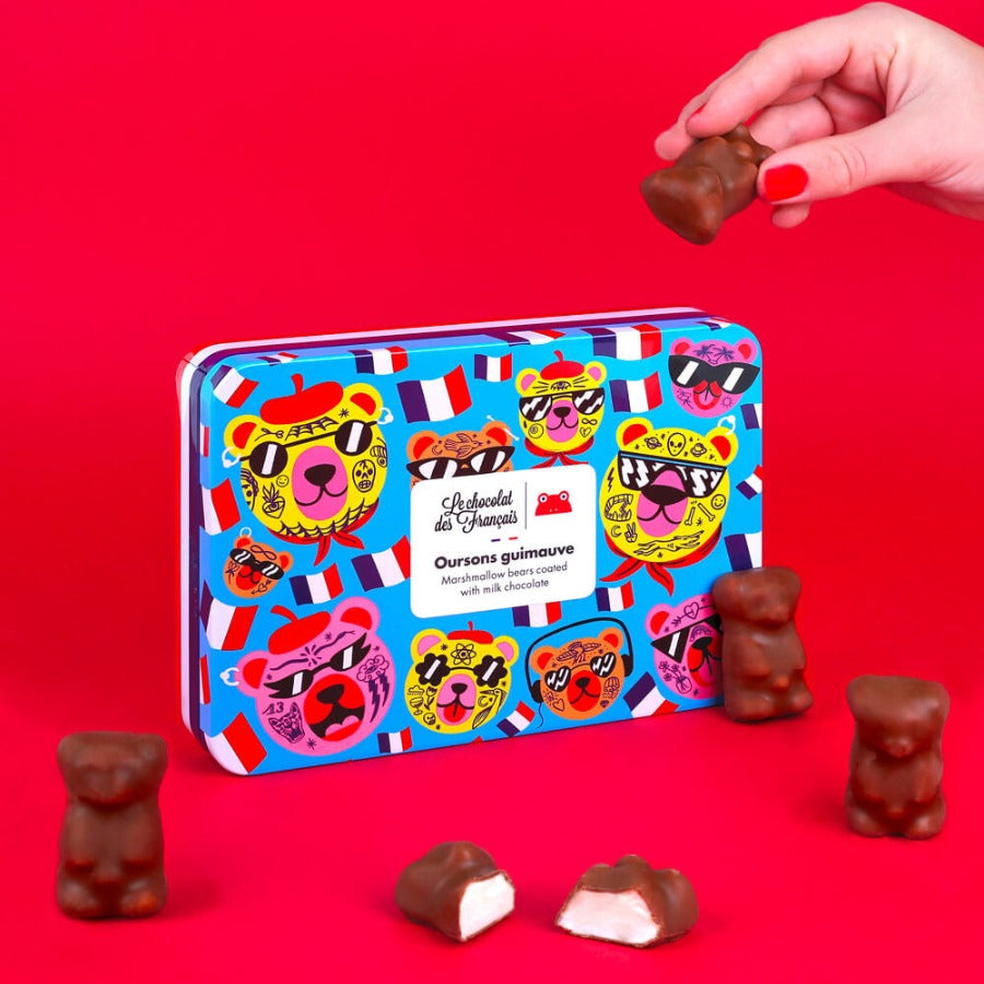 Oursons guimauve chocolat au lait