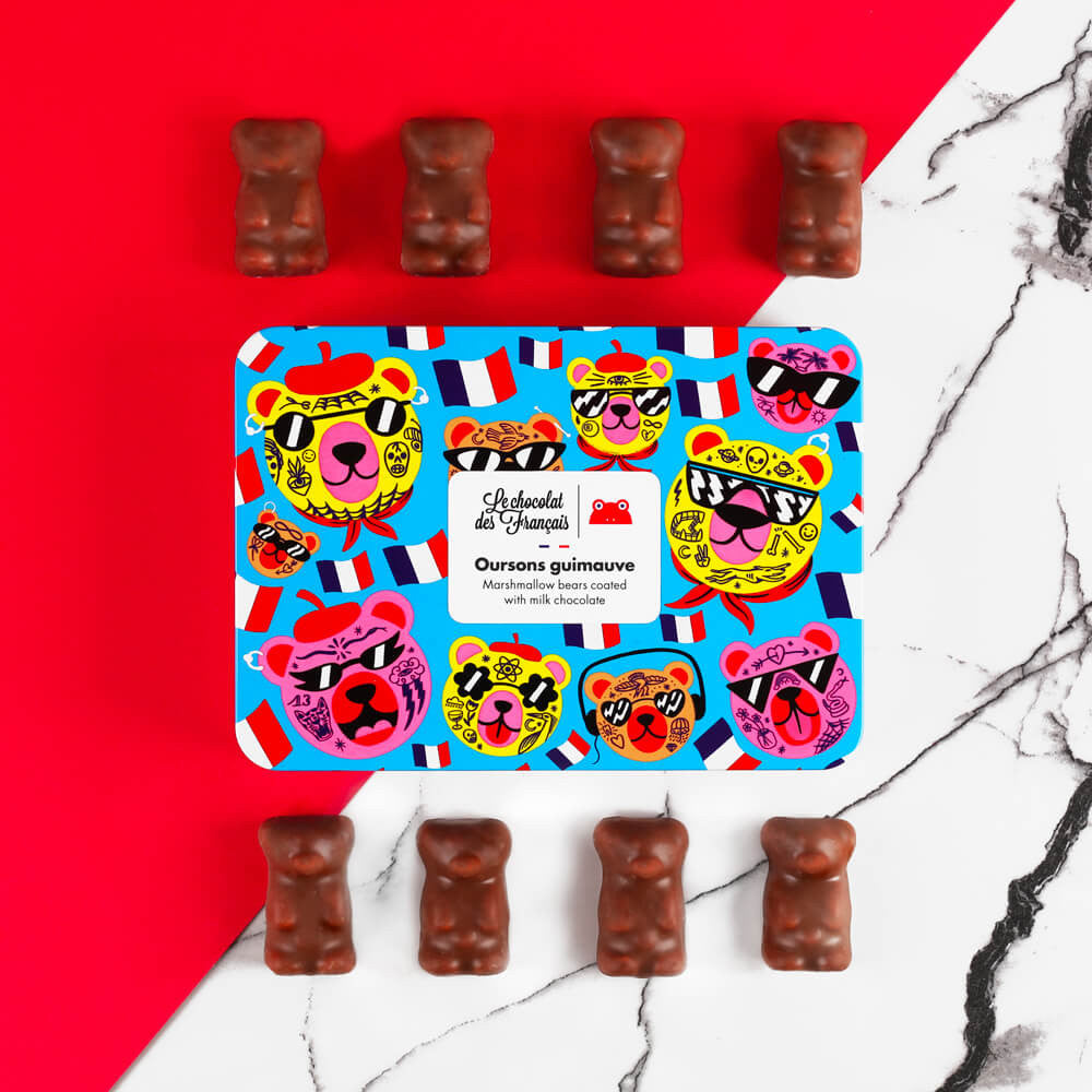 Oursons guimauve chocolat au lait