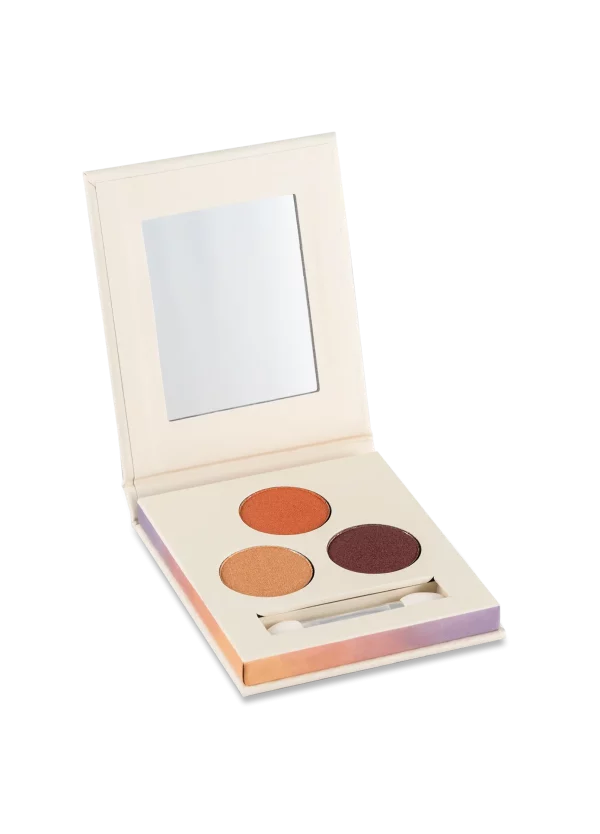 Palette de 3 fards à paupières Automne