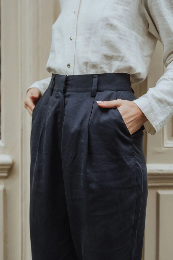 poches pantalon berlin bleu nuit