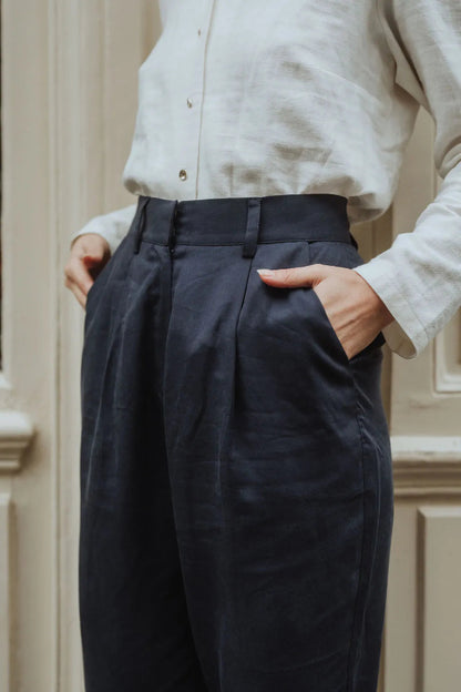 poches pantalon berlin bleu nuit